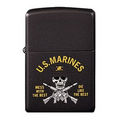 Marines "Mess W/The Best" Zippo Lighter